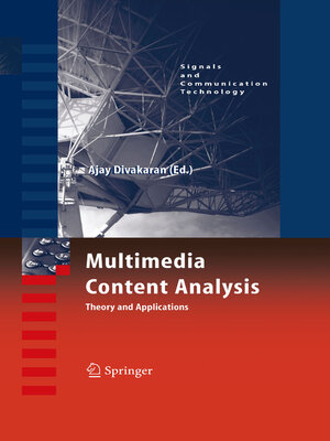 cover image of Multimedia Content Analysis